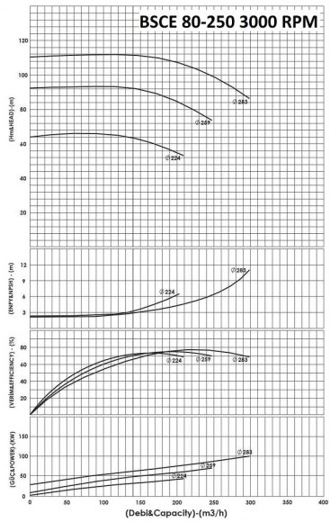 BSCE 80-250(3000) - насос двостороннього входу без двигуна