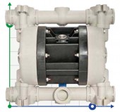 Bomba neumática de diafragma BOXER 81 PP IB81-P-HTTPT-- Bomba neumática de diafragma BOXER 81 PP IB81-P-HTTPT--