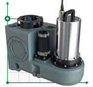 Elevador individual con mando a distancia AIZL-750W, 18/11,5, 0,75 kW, 220V, 2800 rpm Elevador individual con mando a distancia AIZL-750W, 18/11,5, 0,75 kW, 220V, 2800 rpm