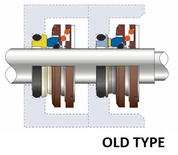 FLYGT R-FL.XA pump mechanical seal 20, L, TC/TC, VITON, 304 FLYGT R-FL.XA pump mechanical seal 20, L, TC/TC, VITON, 304