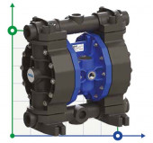 Bomba neumática de membrana SEKO Duotek AF160 PVDF Bomba neumática de membrana SEKO Duotek AF160 PVDF