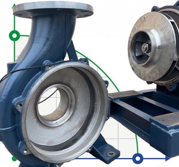 BGWH 100-200 (100/50), 22kW, 2880 - насос нержавеющий горизонтальный BGWH 100-200 (100/50), 22kW, 2880 - насос нержавеющий горизонтальный