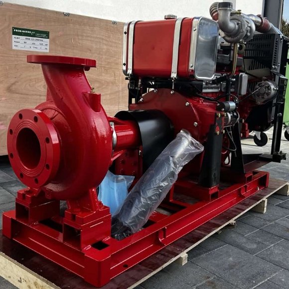Station de pompage diesel autonome BSD 125-250/900 Station de pompage diesel autonome BSD 125-250/900