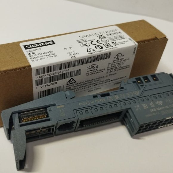 6ES7193-6BP00-0BA0, SIMATIC ET 200SP, базовый блок BU15-P16+A0+2B, BU тип A0