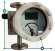 DN15 Débitmètre en acier inoxydable rotamètre LZ PN6 (mélange d'alcool liquide C2H5OH 92%), 11...110 l/h, 4-20mA, Ex, 0,8126g/cm3, 8/30/78°C