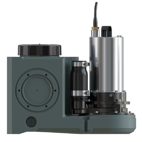 Unidad elevadora de aguas residuales con trituradora y panel de control AIZL-SC750W, 15,5/13,5, 0,75 kW, 220 V, 2800 rpm