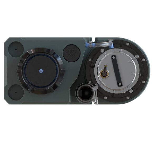 Unidad elevadora de aguas residuales con trituradora y panel de control AIZL-SC750W, 15,5/13,5, 0,75 kW, 220 V, 2800 rpm