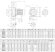 Bomba de acero inoxidable NX40/550 (160), 4 kW, 42 m³/h, 40 m, 380 V/T, AISI 304 (EBARA 3M 40-160/4)