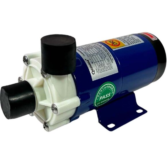 Bomba química MD-F-201SAE-5V22AYS, PP, 16L/min, 2.4m, 220V