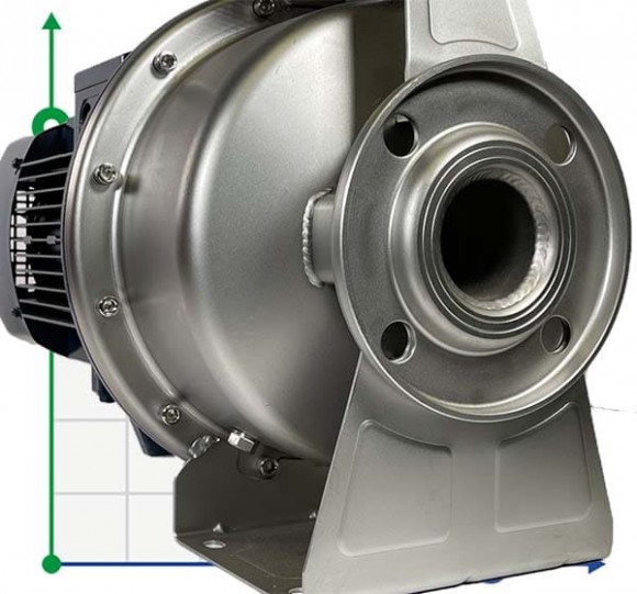 BZ 32-160/2, 2 насос для фунгицидов из нержавеющей стали центробежный моноблочный