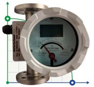 DN25 Stainless steel flowmeter rotameter LZ PN6 (liquid Alcohol mixture C2H5OH +Ho2 30%), 0.4...4,0 m3/h, 4-20mA, Ex, 0,9538g/cm3, +8/+80/+100°C DN25 Stainless steel flowmeter rotameter LZ PN6 (liquid Alcohol mixture C2H5OH +Ho2 30%), 0.4...4,0 m3/h, 4-20mA, Ex, 0,9538g/cm3, +8/+80/+100°C