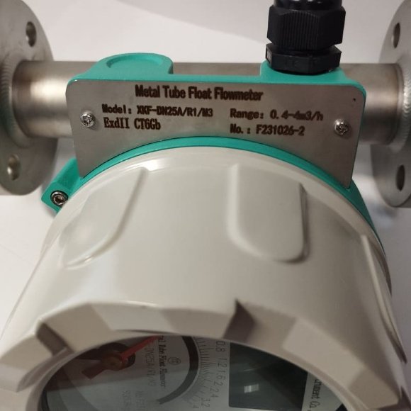 DN25 Stainless steel flowmeter rotameter LZ PN6 (liquid Alcohol mixture C2H5OH +Ho2 30%), 0.4...4,0 m3/h, 4-20mA, Ex, 0,9538g/cm3, +8/+80/+100°C DN25 Stainless steel flowmeter rotameter LZ PN6 (liquid Alcohol mixture C2H5OH +Ho2 30%), 0.4...4,0 m3/h, 4-20mA, Ex, 0,9538g/cm3, +8/+80/+100°C