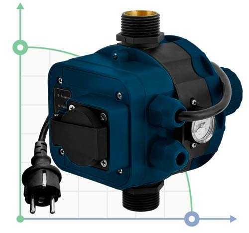 Electric pressure controller 1.1kW Ø1 inch+ socket (779556)
