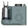 Ascenseur solo KNS pour chalets d'été et maisons privées avec deux pompes et un panneau de commande AIZL-750W Double, 18/11,5, 0,75 kW, 220 V, 2800 tr/min