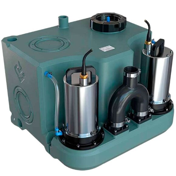 Elevador individual KNS para casas de verano y viviendas particulares con dos bombas y cuadro de control AIZL-750W Doble, 18/11,5, 0,75 kW, 220V, 2800 rpm Elevador individual KNS para casas de verano y viviendas particulares con dos bombas y cuadro de control AIZL-750W Doble, 18/11,5, 0,75 kW, 220V, 2800 rpm