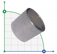 Douille de roulement courte pour pompe CDLF20, AISI 304