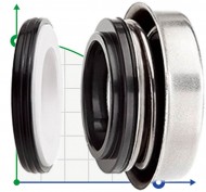 Сальник мотопомпи R-6B 30, SIC/SIC, VITON, 316 Сальник мотопомпи R-6B 30, SIC/SIC, VITON, 316