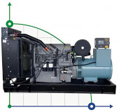 Generador diesel industrial XHYP-600GF con ATS, motor Perkins 700kVA, 600kW, 380V/50HZ tipo abierto Generador diesel industrial XHYP-600GF con ATS, motor Perkins 700kVA, 600kW, 380V/50HZ tipo abierto