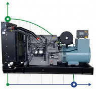 Industrieller Dieselgenerator XHYP-600GF mit ATS, motor Perkins 700kVA, 600kW, 380V/50HZ offene Art Industrieller Dieselgenerator XHYP-600GF mit ATS, motor Perkins 700kVA, 600kW, 380V/50HZ offene Art