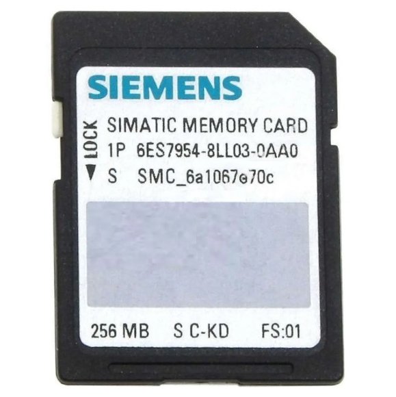 6ES7954-8LL03-0AA0 Karta pamięci S7-1200 256 MB