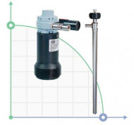 Бочковой пневматический насос TR AISI 316 с валом INOX 1200 мм