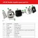 Насос AlphaDynamic AD80/03/TR/DRP 4,5kW импеллерный с механическим вариатором, передвижной, с защитой от сухого хода