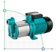 Multistage centrifugal pump 0.75kVt Hmax Qmax 100l 45m / min stainless Leo3.0 Multistage centrifugal pump 0.75kVt Hmax Qmax 100l 45m / min stainless Leo3.0