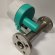 DN25 Medidor de caudal de acero inoxidable rotámetro LZ PN16 (agua), 0,16...1,6 m3/h, 4-20mA, Ex, 8/80/100°C