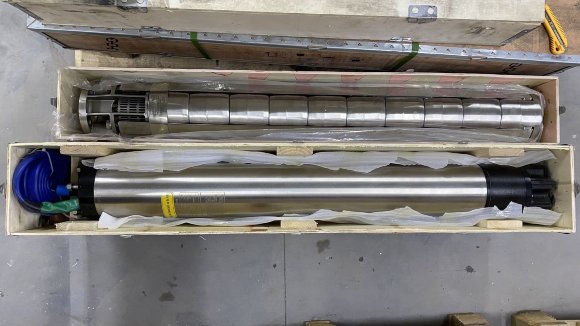 Pompe pour puits profond 8SP77-09, 30kW, 380V (remplacement de ESP 8-63-120) Pompe pour puits profond 8SP77-09, 30kW, 380V (remplacement de ESP 8-63-120)