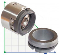 Wellendichtring R-H75 55, CAR/SIC, EPDM, 304, G9