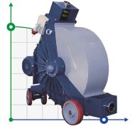 Pompa chemiczna wężowa FLUIMAC HELIOS ATR 280 IX 52596 l/h, 15 kW, 48 obr/min, z regulacją wydajności i przetwornicą częstotliwości