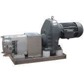 Lobe pump for viscous liquids LQ3A-36-316/4/VC, 3.8-7.6 m3/h, 0.3 MPa, 5.5 kW, 200-400 rpm, 380V, 50 Hz, AISI 316 Lobe pump for viscous liquids LQ3A-36-316/4/VC, 3.8-7.6 m3/h, 0.3 MPa, 5.5 kW, 200-400 rpm, 380V, 50 Hz, AISI 316