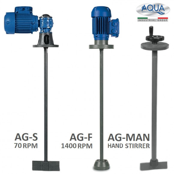 Mischer für Säuren und Laugen AQUA AG3-PVC90/S, 380V, 70 U/min, ADAG3P09S Mischer für Säuren und Laugen AQUA AG3-PVC90/S, 380V, 70 U/min, ADAG3P09S