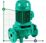Pompe de circulation en ligne WILO IPL 50/155-4/2 pour installations de chauffage Pompe de circulation en ligne WILO IPL 50/155-4/2 pour installations de chauffage