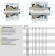 Uszczelnienie pompy R-108 55, SIC/SIC, EPDM, 304