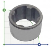Palier lisse pour pompe CDLF 20, AISI 304 Palier lisse pour pompe CDLF 20, AISI 304