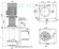 Vertical centrifugal pump IM 155 PVDF
