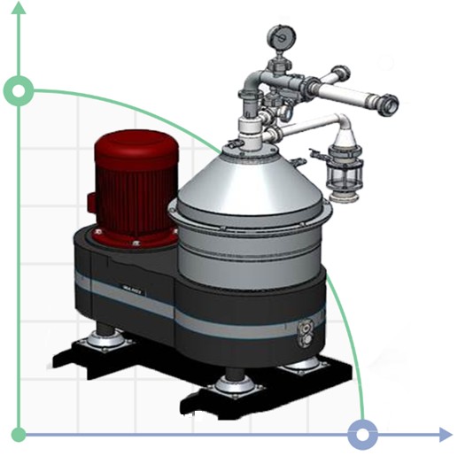 Separador de aceite vegetal SBA 4402