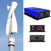 Комплект ветрогенератора спирального типа RX-SV5000 5 кВт 220 В, сетевой инвертор-контроллер 5 кВт 220 В Комплект ветрогенератора спирального типа RX-SV5000 5 кВт 220 В, сетевой инвертор-контроллер 5 кВт 220 В