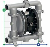 PHOENIX P252 AISI316 HYTREL+PTFE Pneumatic Diaphragm Pump for nitric acid, 250 l/min PHOENIX P252 AISI316 HYTREL+PTFE Pneumatic Diaphragm Pump for nitric acid, 250 l/min