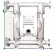 RUBY FDA 015S-W-TSS-T pneumatic diaphragm pump