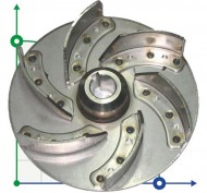 Turbine pour DWO120D Turbine pour DWO120D