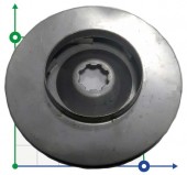 Impeller for pump CDLF 20, AISI 304 Impeller for pump CDLF 20, AISI 304