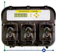 Bomba dosificadora peristáltica triple AQUA PDP TECHNOPOOL 3 TT-PH-RX 1.4-1/1.4-1/1.4-1 SANT/SANT/SANT 230V NEGRA Bomba dosificadora peristáltica triple AQUA PDP TECHNOPOOL 3 TT-PH-RX 1.4-1/1.4-1/1.4-1 SANT/SANT/SANT 230V NEGRA