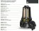 Pompe submersible Dreno AT-EX 150/4/173 C.258 avec roue monocanal ouverte