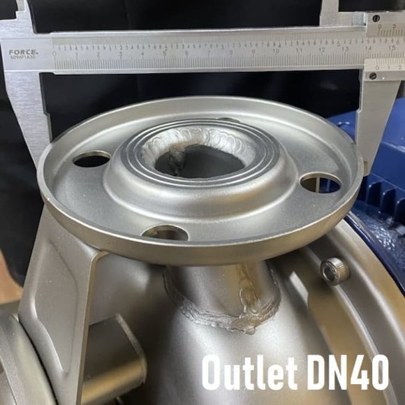 Pompe centrifuge pour eaux usées BZ 40-160/3, monobloc, en acier inoxydable Pompe centrifuge pour eaux usées BZ 40-160/3, monobloc, en acier inoxydable
