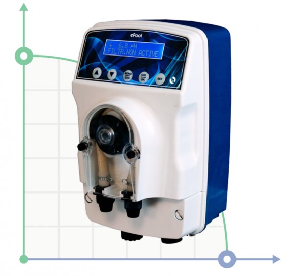 Bomba peristáltica con controlador integrado ePOOL PH 3-1,5 220/240V Santoprene