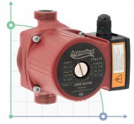 Насос циркуляционный 65Вт Hmax 4м Qmax 63л/мин Ø1 дюйм 130мм + гайки Ø¾ AQUATICA (774111) Насос циркуляционный 65Вт Hmax 4м Qmax 63л/мин Ø1 дюйм 130мм + гайки Ø¾ AQUATICA (774111)