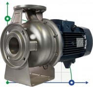 Bomba centrífuga monobloque de acero inoxidable BZ 40-160/4 para inhibidores de crecimiento Bomba centrífuga monobloque de acero inoxidable BZ 40-160/4 para inhibidores de crecimiento