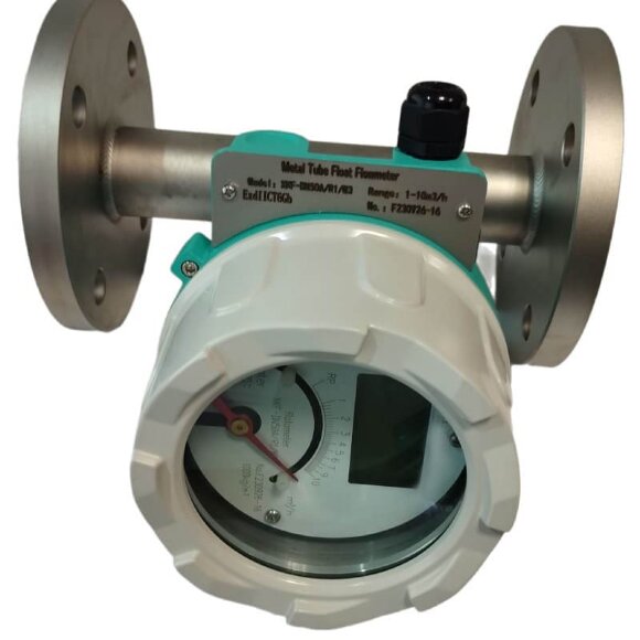 DN50 Stainless steel flow meter rotameter LZ PN16 (water), 0...10 000 l/h, 4-20mA, Ex DN50 Stainless steel flow meter rotameter LZ PN16 (water), 0...10 000 l/h, 4-20mA, Ex